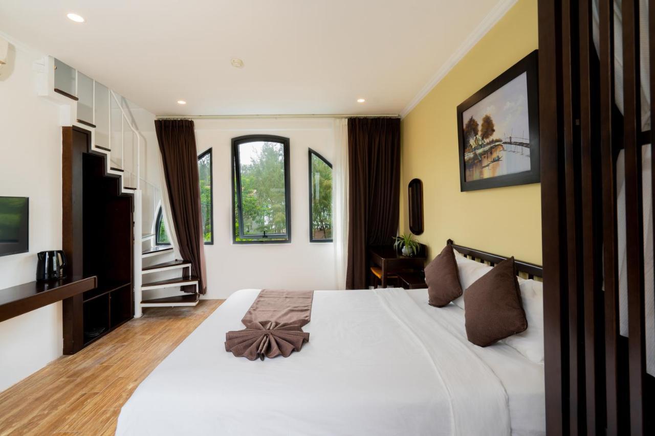 Ka Villa - An Bang Beach, Free Pick Up 4 Nights Хойан Экстерьер фото