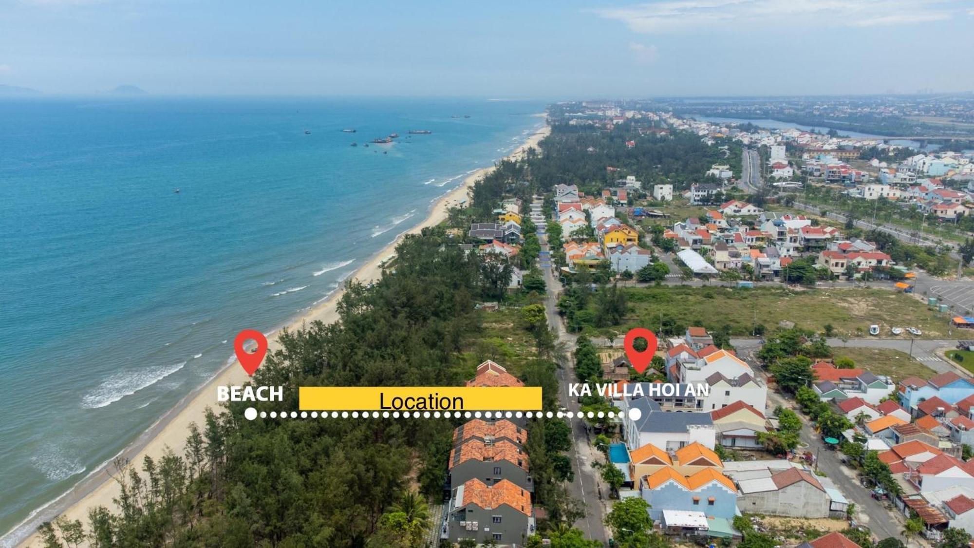 Ka Villa - An Bang Beach, Free Pick Up 4 Nights Хойан Экстерьер фото